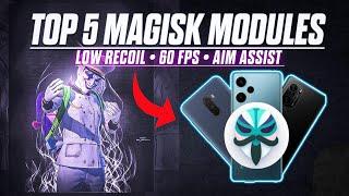 TOP 5 BEST MAGISK MODULE FOR GAMER'S  • Best Magisk modules 2024 • Top 10 Magisk modules 2024