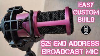 $25 Large Diaphragm Dynamic Microphone Build - Foxnovo Amazon Mic + Coolvox Capsule From AliExpress