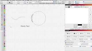 How to.. Lightburn Text to Path / Bendy Text