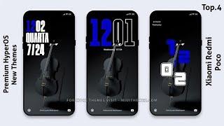 3 Premium HyperOS Themes for Xiaomi,Redmi,Poco  | HyperOS Amazing  Themes