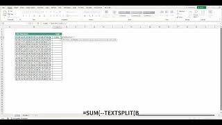 Excel Quick Tip:  A Guide to Summing CSV Numbers in Excel