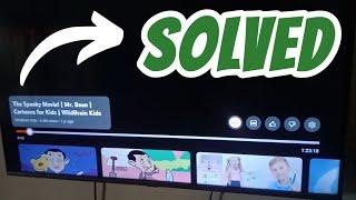 How to Fix Android TV Stuck on Black Screen with Sound On in Youtube