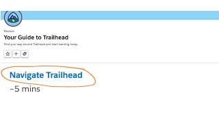 Navigate Trailhead (Quiz Answers) | Your guide to Trailhead | Salesforce Trailhead