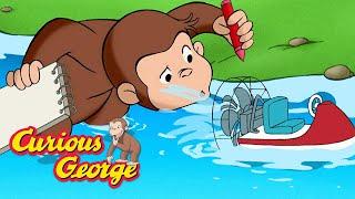 Curious George ️ Building a boat ️ FULL EPISODE  Kids Cartoon  Kids Movies  Videos for Kids