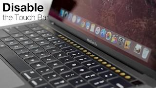 How to Disable the Touch Bar on a MacBook Pro