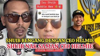 'KAU TAKKAN BOLEH LARI PUNYA'-SHUIB BERANG DIFITNAH CEO HELMIE, BAKAL AMBIL TINDAKAN?