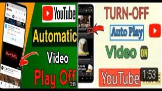 How to Off Or On Autoplay  Home Page Video on YouTube While Scrolling