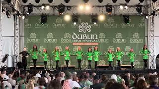 The Academy Irish Dance Company. Emerald Jig (aka Young Breakout). Dublin Irish Festival 2024.