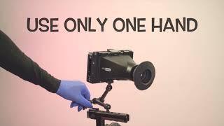 cineready friction magic arm - operate with a single hand