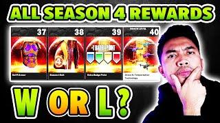 Season 4: ALL REWARDS! Does it have +BADGE POINTS?