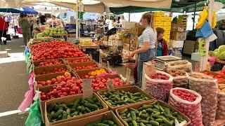 Що з цінами на одеських ринках  Ціни на огірки   помідори полуницю 