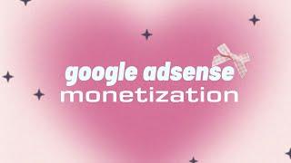 google adsense monetization information 