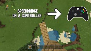 How To Speed Bridge In (Minecraft Bedrock Edition) Controller