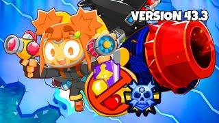 [BTD6] Erosion CHIMPS Black Border w/ Rosalia, WATERMELON  & Bloon Crush