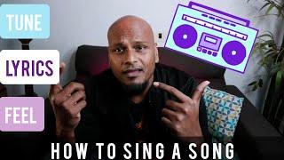 How to Sing a Song for beginners | Tamil Tips and Tricks by Christopher Stanley