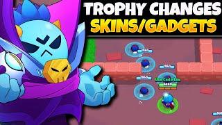 TROPHY CHANGES | All New Skins Gameplay, The NEW Gadgets are INSANE