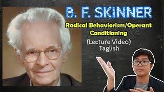 PSYCH Lecture | BF SKINNER | Radical Behaviorism | Theories of Personality | Taglish