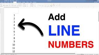 How To Add Line Numbers In Word 365
