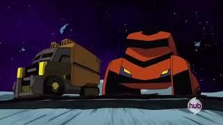 Transformers Animated (ep30) Battle at the Space bridge