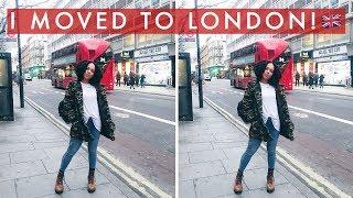 I moved to LONDON! Exhausting Uni Move in Day // London Vlog #1