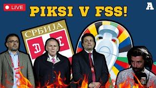 Euro Live: Novi debakl Srbije, čistka u FSS-u i otkaz Piksiju ft. Nikola Janković 