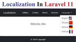 Localization In Laravel 11