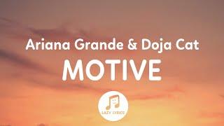 Ariana Grande, Doja Cat - motive (Lyrics)