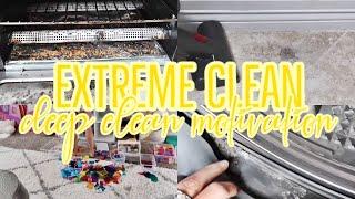 EXTREME CLEAN WITH ME 2021 / KITCHEN CLEANING MOTIVATION 2021 / DEEP CLEANING MOTIVATION 2021