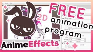 Intro To AnimeEffects (2D Animation Tool)