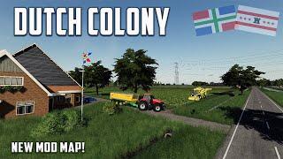 “DUTCH COLONY” NEW MOD MAP! Farming Simulator 19 PS5 MAP TOUR (Review) FS19.