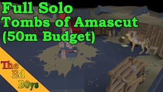 OSRS Full Tombs of Amascut Solo (Raids 3) | 50m Budget ToA Example