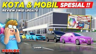 ADA KOTA BARU DAN BANYAK MOBIL SPESIAL !! REVIEW GAME SWID UPDATE - Roblox Indonesia