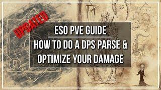 ESO How to do a DPS Parse and Optimize Your Damage (Guide)