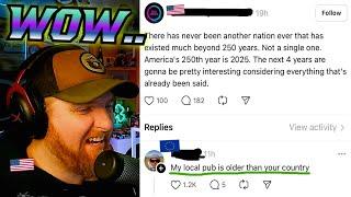 American Reacts to MORE Posts Showing How Real The American Bubble Is...