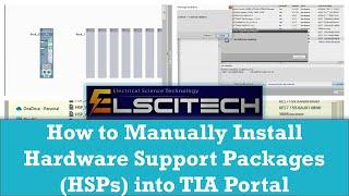 How to Manually Install Hardware Support Packages (HSPs) into TIA Portal