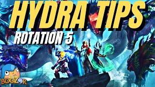 NEW HYDRA ROTATION #5 BREAK DOWN QUICK TIPS AND CHEAT SHEET! END GAME CONTENT | Raid: Shadow Legends