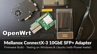 OpenWRT - Mellanox ConnectX-3 10GbE SFP+ Network Adapter ft. Zimaboard