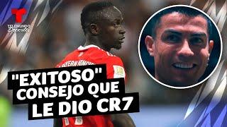 Sadio Mané revela el “exitoso” consejo que le dio Cristiano Ronaldo | Telemundo Deportes