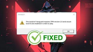 how to fix valorant error code van 9001 on windows 11 /10