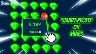 Making 'SMART PROFIT' on Stake Mines!