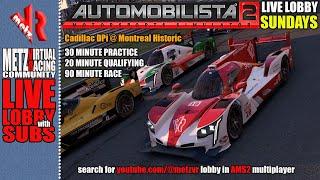 Automobilista 2 v1.5 'LIVE LOBBY SUNDAYS' with the METZ Virtual Racing Community! LIVE!