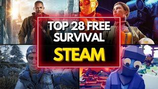 Top 28 Best Free Survival Games on Steam!