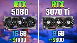 RTX 5080 vs RTX 3070 Ti | Test in 7 Games