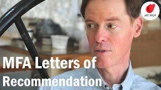 MFA Applications: How to Get Letters of Recommendation, Andrew Raftery