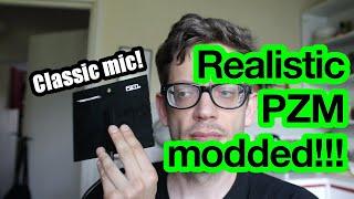 Tandy / Radio Shack / Realistic PZM microphone modifications and tests!