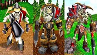 Warcraft III Reforged: Neutral Units (Turtles+Hydra+Crabs+Lobster) Part 5 Comparison (2002 VS 2020)