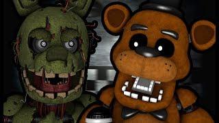 SPRINGTRAP PLAYS: FNAF 1 Free Roam || THEY ROAM THE PIZZERIA HALLS AT NIGHT!!!