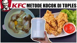 Ayam Goreng KFC Metode Kocok Di Toples