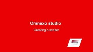 Omnexo studio – Creating a sensor