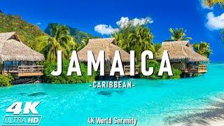 Jamaica 4K - Stunning Beaches, Tropical Waterfalls & Caribbean Paradise with Relaxing Music